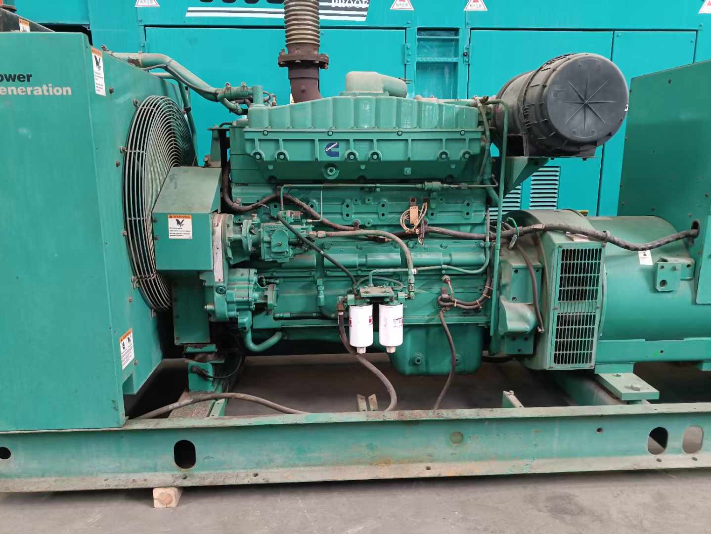 福州过载会对 600kW 柴油发电机组造成哪些损害？